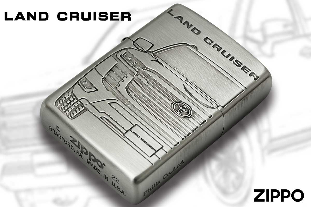 Zippo ジッポー TOYOTA OFFICIAL LICENSED PRODUCT LAND CRUISER