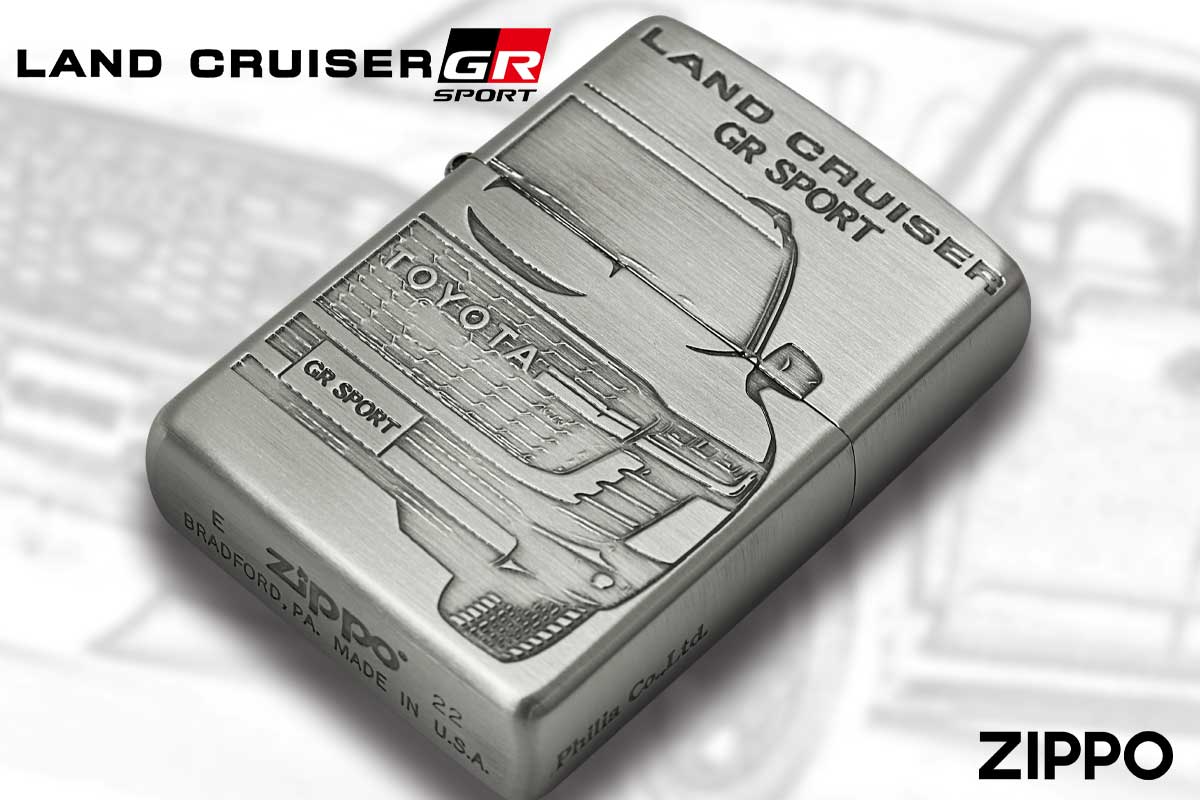 Zippo ジッポー TOYOTA OFFICIAL LICENSED PRODUCT LAND CRUISER GR SPORT