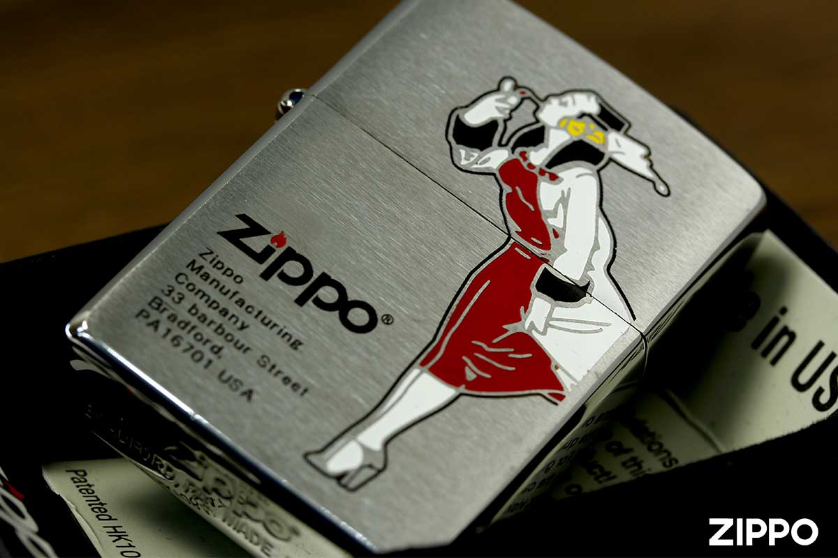 Zippo ジッポー WINDY DESIGN ウインディ デザイン 200-WINDYRED メール便可
