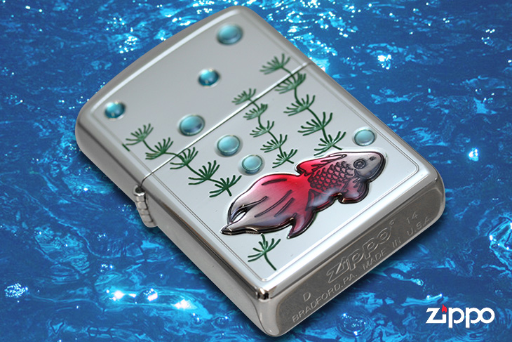 Zippo ジッポー 金魚 Red