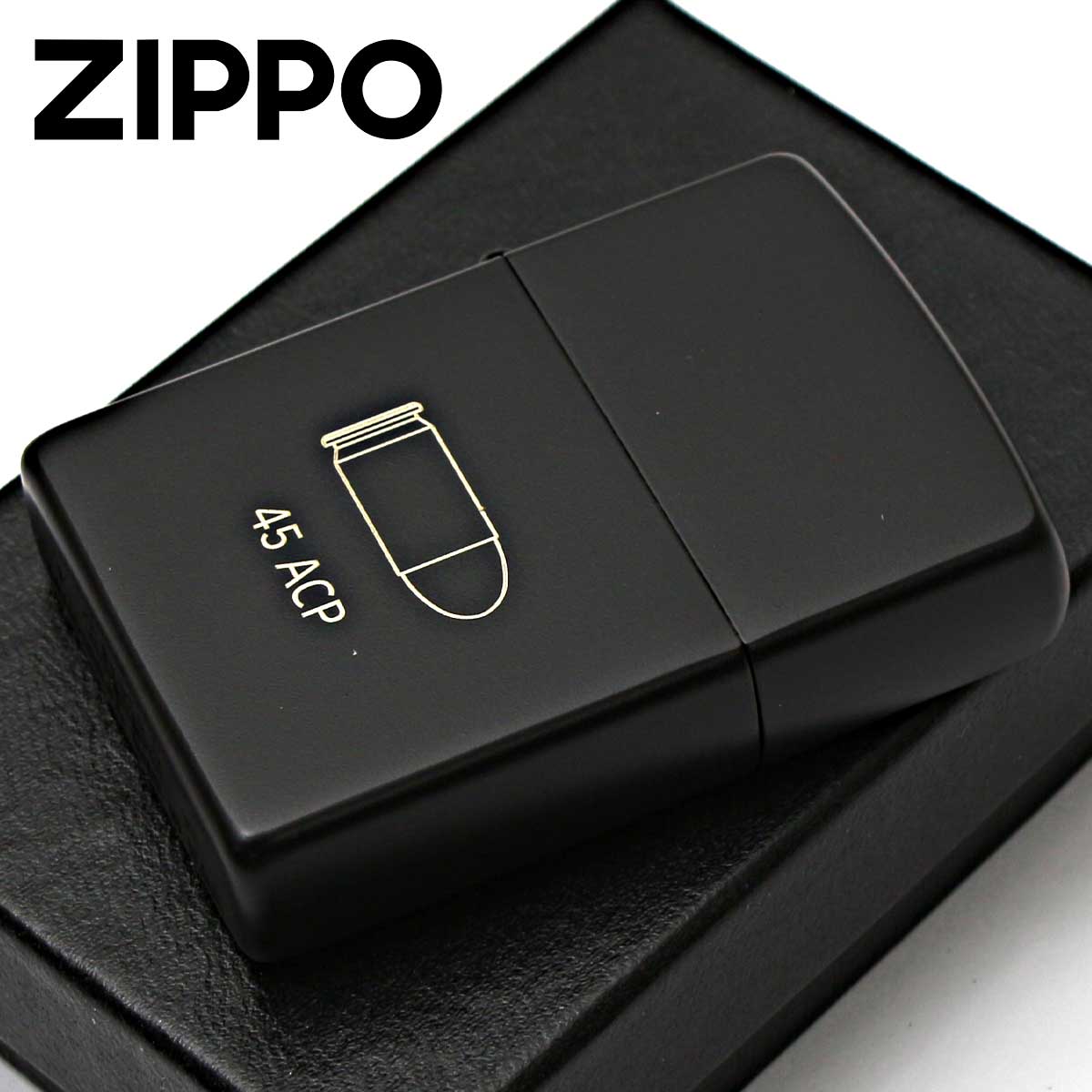 Zippo ジッポー 弾薬 45ACP ブラック セラコート ビュレット