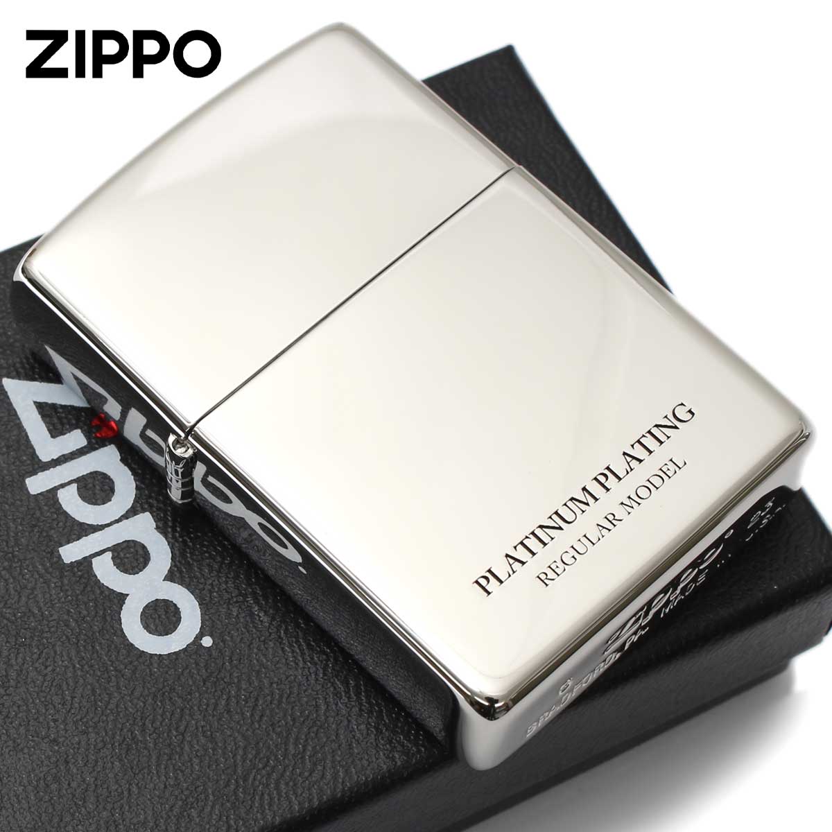 Zippo ジッポー レギュラー プラチナコーティング ポリッシュ