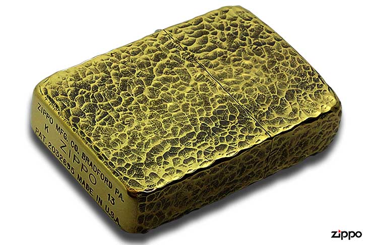 Zippo ジッポー 1941レプリカ 槌目 ハンマートーン 真鍮古美 41-S5 メール便可
