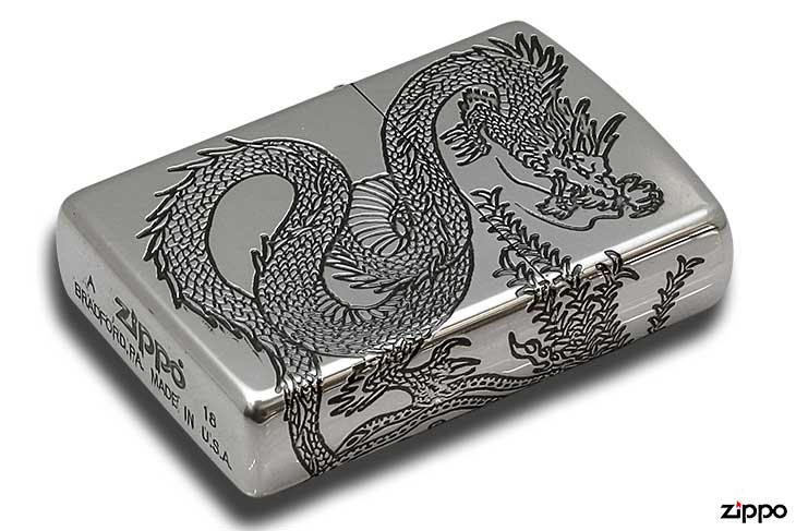 ZIPPO】ジッポー：シェルドルフィンGR/BL