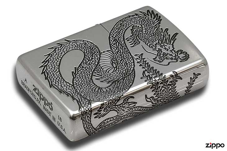 Zippo ジッポー Dragon＆Phoenix 龍 鳳凰 20DH3-SV