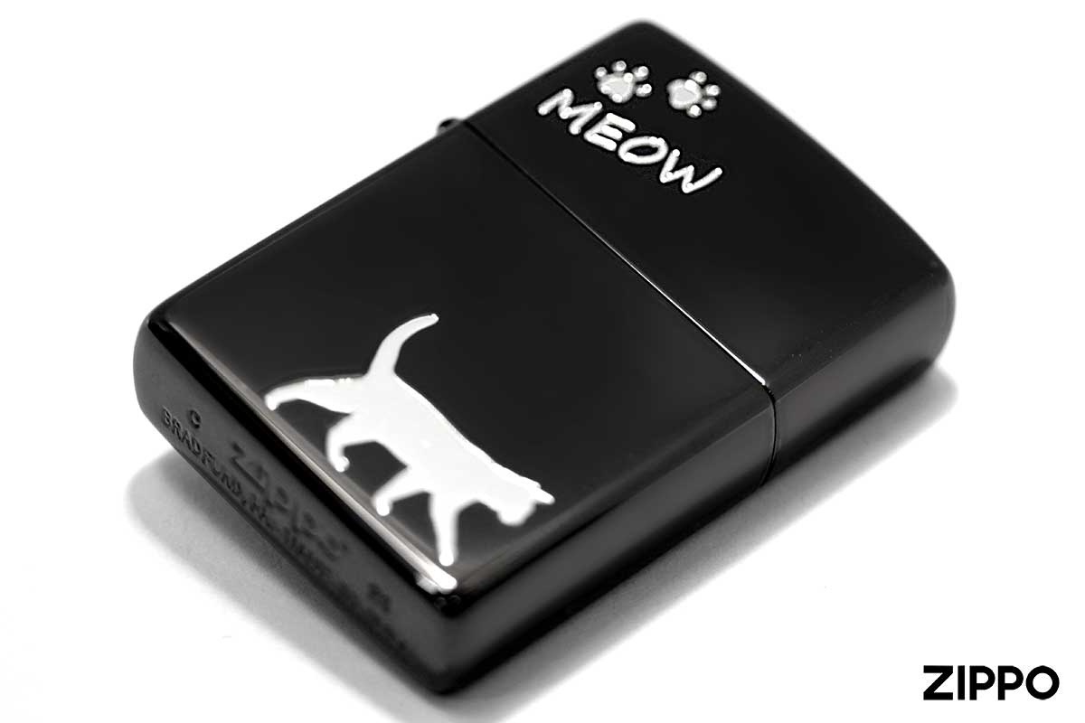 Zippo ジッポー Meow of a cat 猫の鳴き声 CAT-KB メール便可