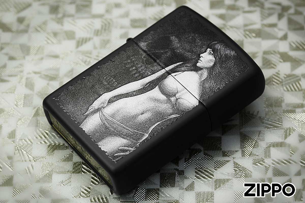 Zippo ジッポー SEXY GIRL セクシーガール Skull & Lady Z218-098032 メール便可