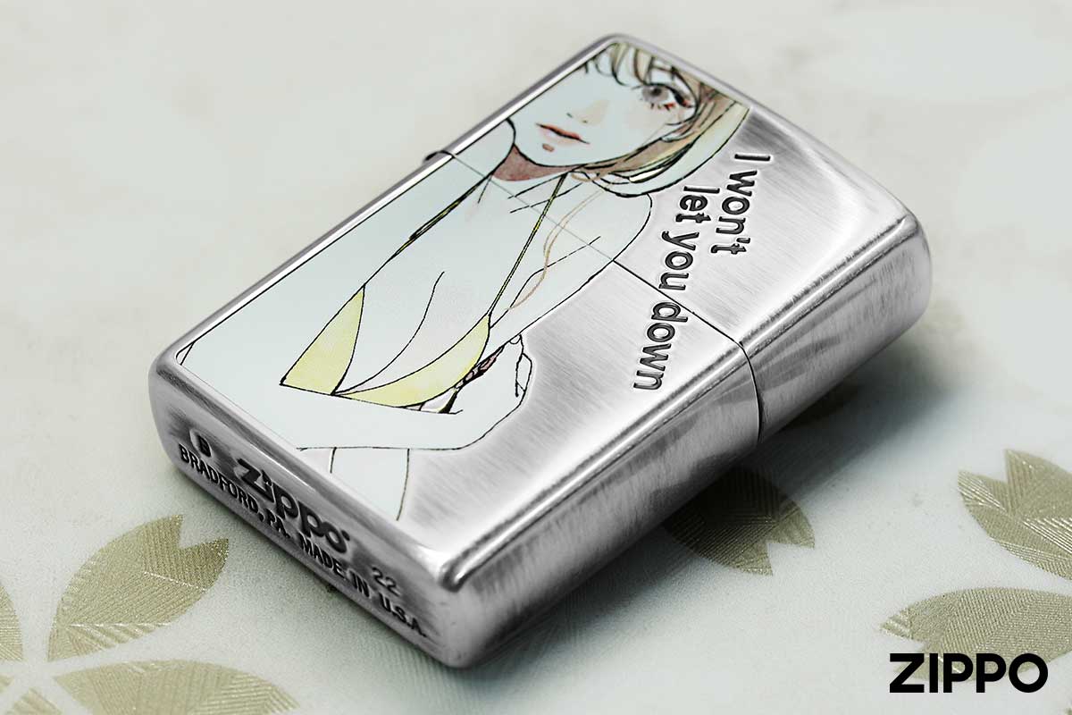 Zippo ジッポー MOE Girl  萌え ガール イエロー MS-KB メール便可