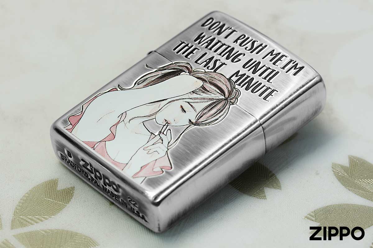 Zippo ジッポー MOE Girl  萌え ガール レッド MS-KC メール便可