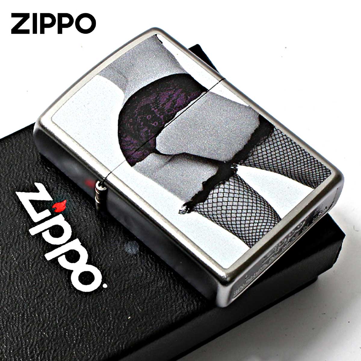 Zippo ジッポー セクシー レディ ガール モノクロームヒップ Momochrome Hip Z205-104623 メール便可