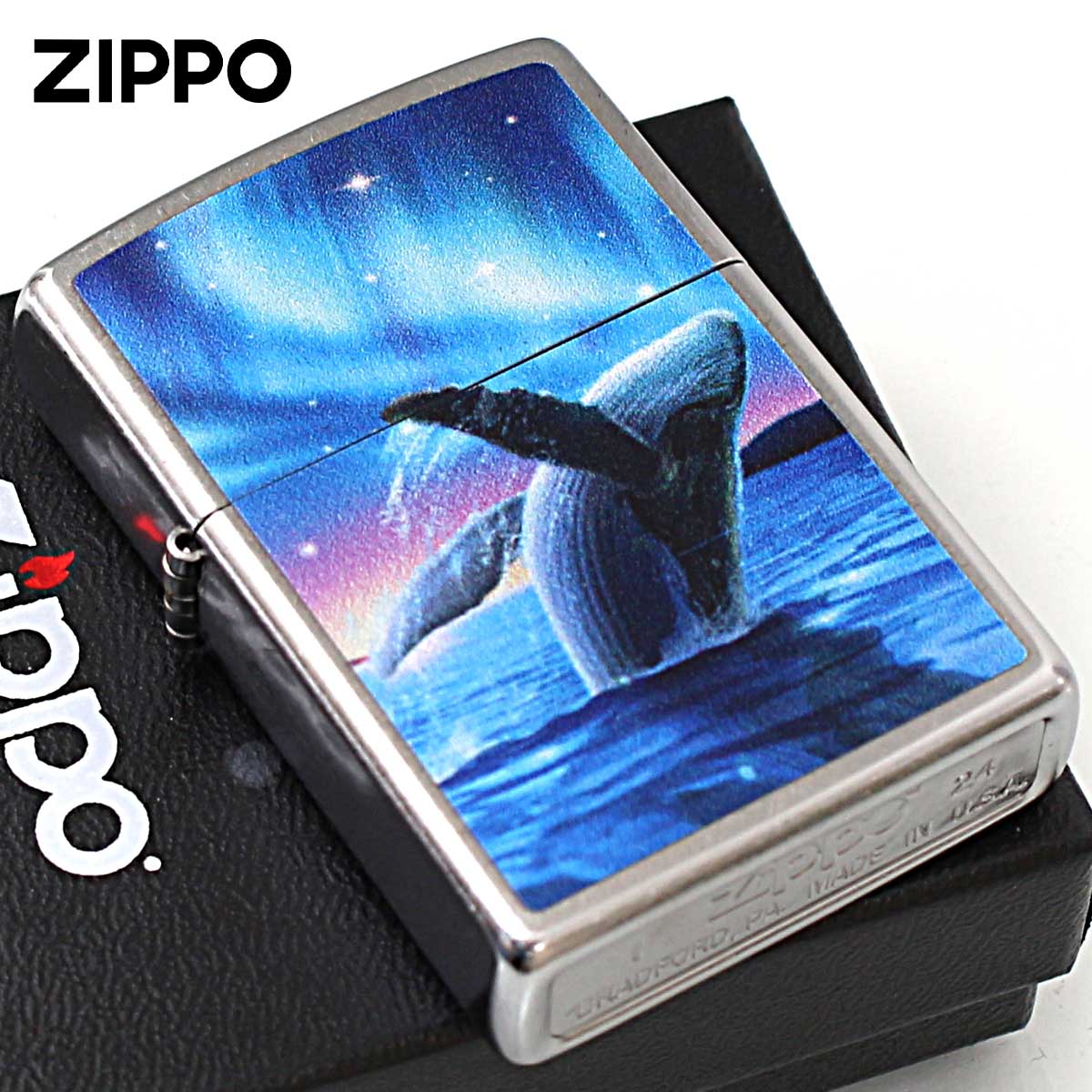 Zippo ジッポー クジラ フォエール アメリカ加工 Processing in USA Z207-119762 メール便可