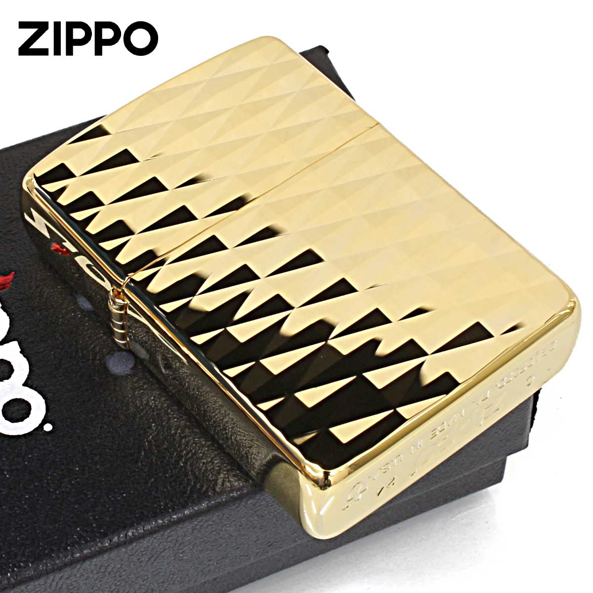 The Chopper Zippo No.145 アーマー　カスタム Zippo ジッポー ARMOR ＃162 アーマー ダイヤカット 金メッキ