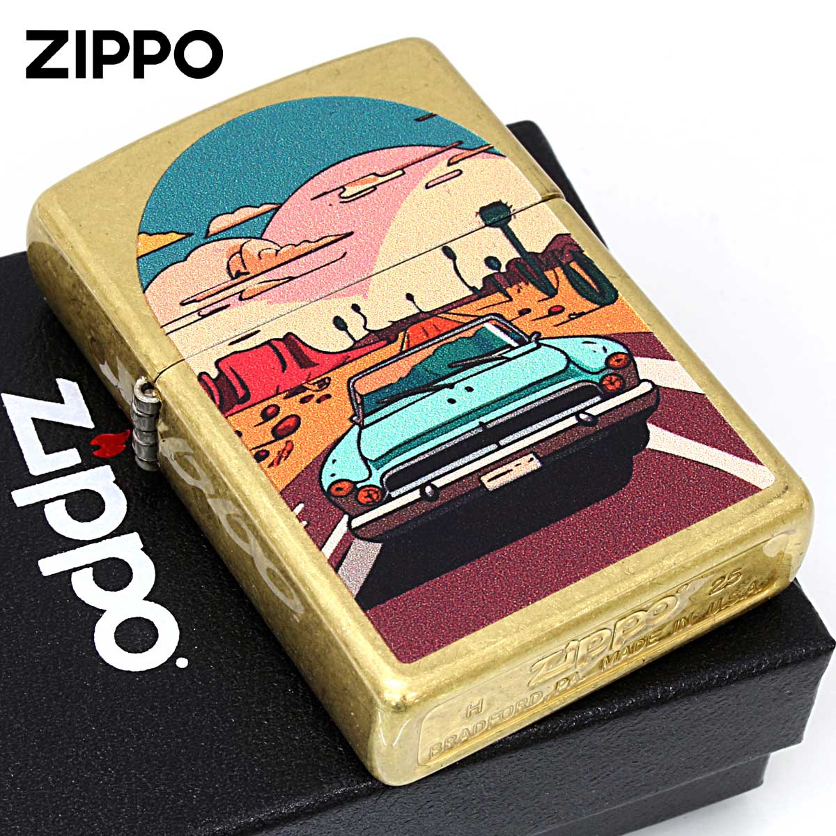 Zippo ジッポー DESERT CAR 砂漠を走行する車 Z48267-125653 メール便