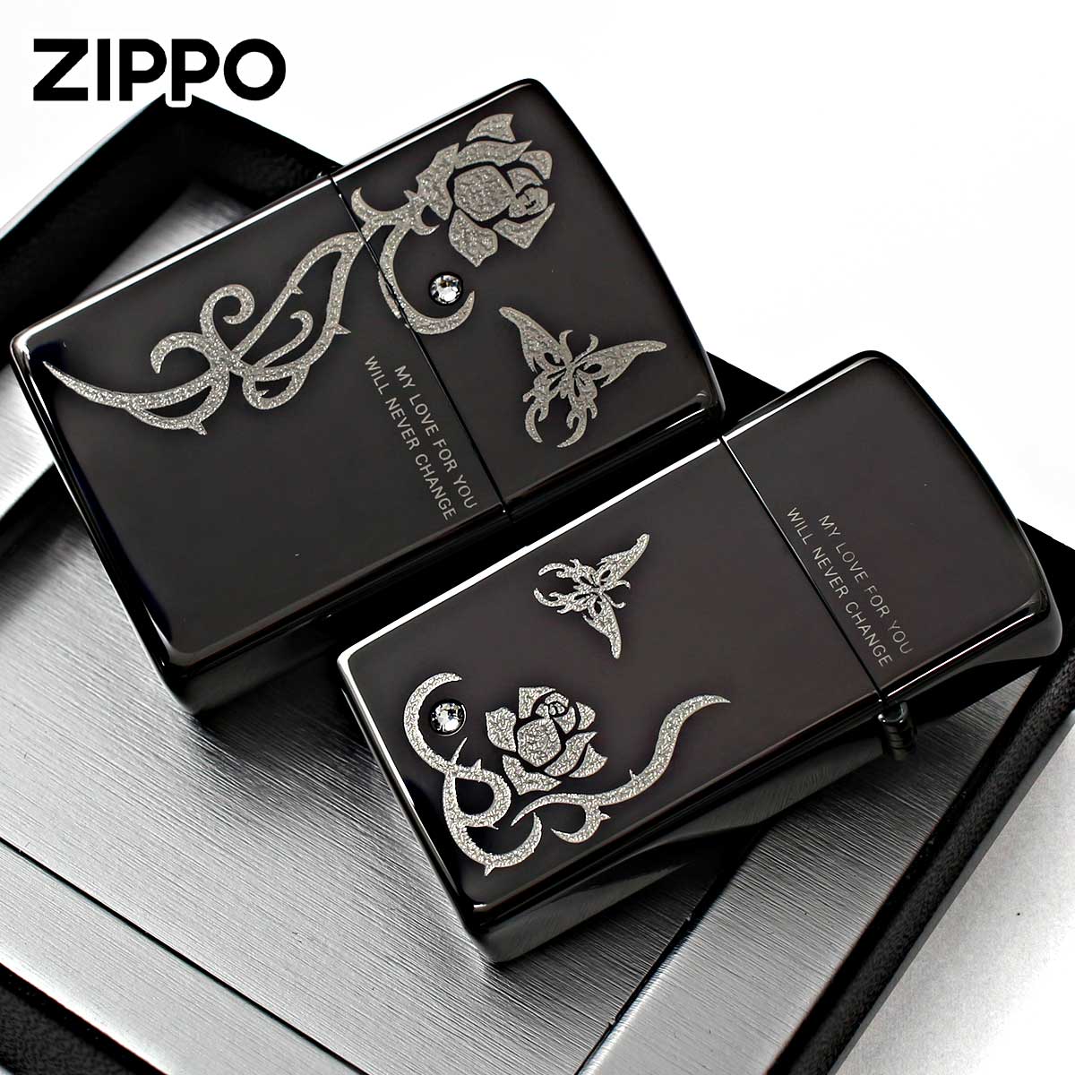 Zippo ジッポー ペア トゥルーロマンス ペアセット True Romance Pair Set TC-Bni
