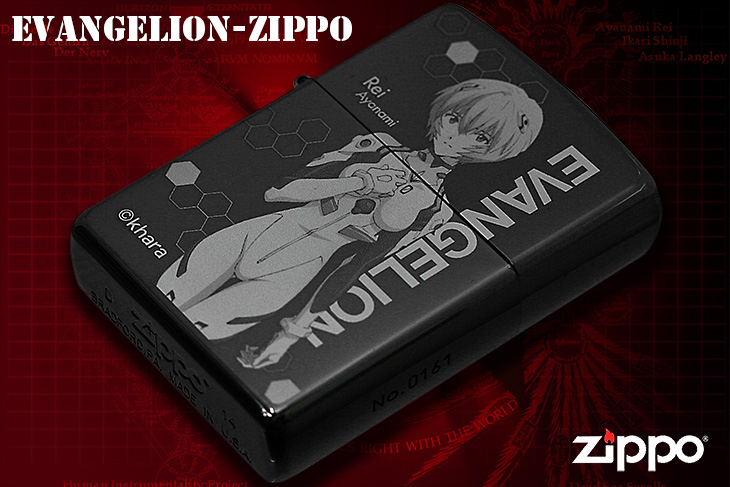 Zippo ジッポー エヴァンゲリオン 新劇場版 キャラ アニメ シリアル番号 オフィシャルライセンス品 レイ