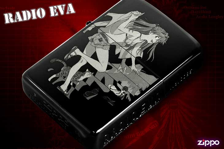 Zippo ジッポー RADIO EVA EVANGELION エヴァンゲリオン アスカ