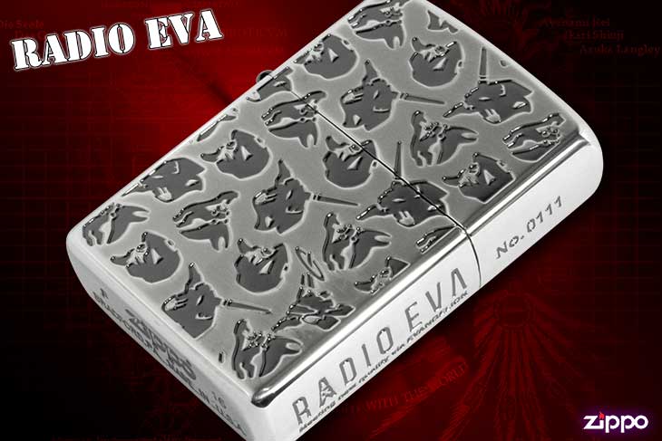 ZIPPO - ZIPPO エヴァンゲリオン RADIO EVA モノグラム Zippo ジッポー RADIO EVA EVANGELION エヴァンゲリオン