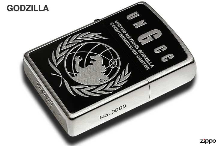 Zippo ジッポー GODZILLA ゴジラ 国連G対策センター