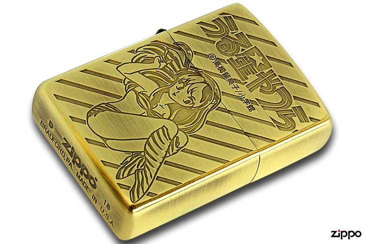 Zippo ジッポー うる星やつら	 A 真鍮古美