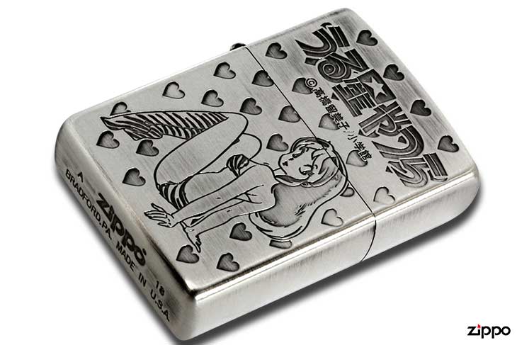 Zippo ジッポー うる星やつら B 銀サテン古美