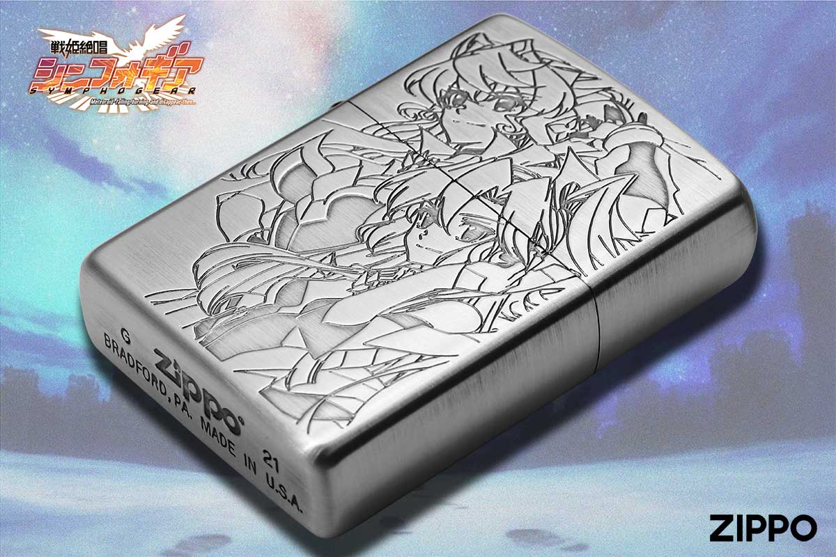 Zippo ジッポー 戦姫絶唱シンフォギアXV Ver.3 翼＆マリア