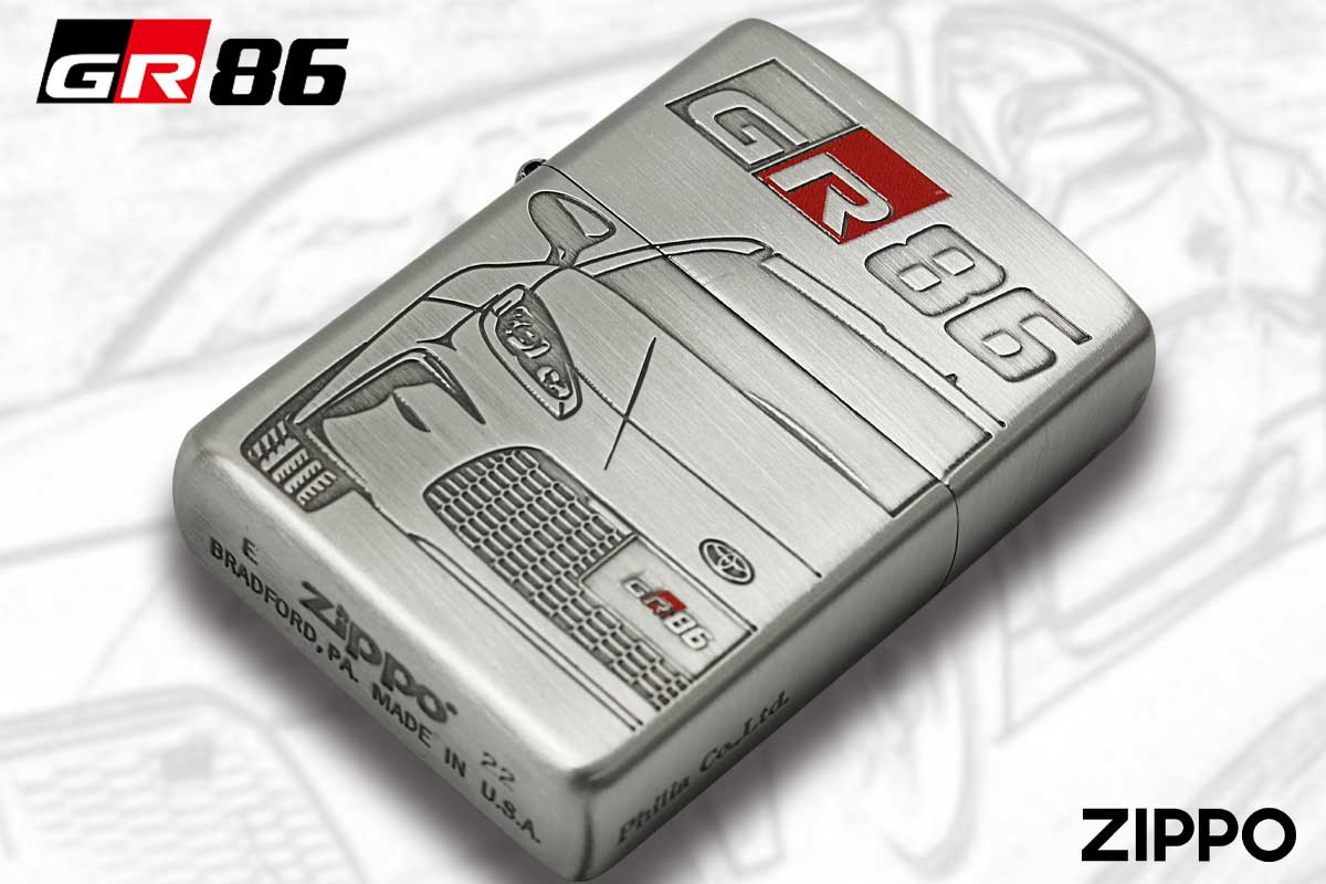 Zippo ジッポー TOYOTA OFFICIAL LICENSED PRODUCT GR86｜Zippo専門店