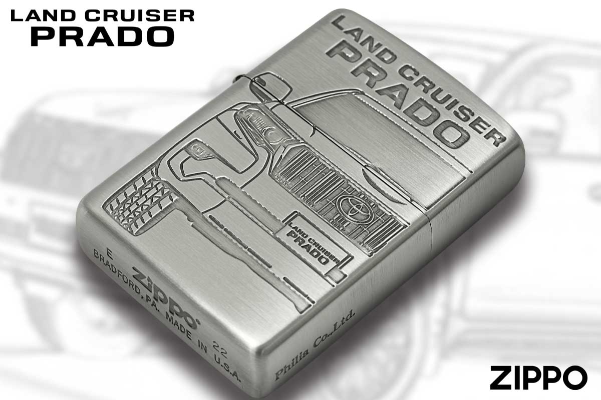 Zippo ジッポー TOYOTA OFFICIAL LICENSED PRODUCT LAND CRUISER PRADO