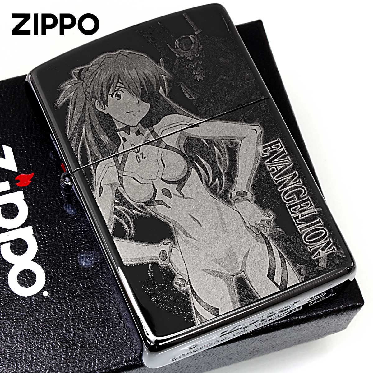 Zippo ジッポー EVANGELION エヴァンゲリオン 新劇場版 式波・アスカ・ラングレー シリアル番号 オフィシャルライセンス品 新2号機α