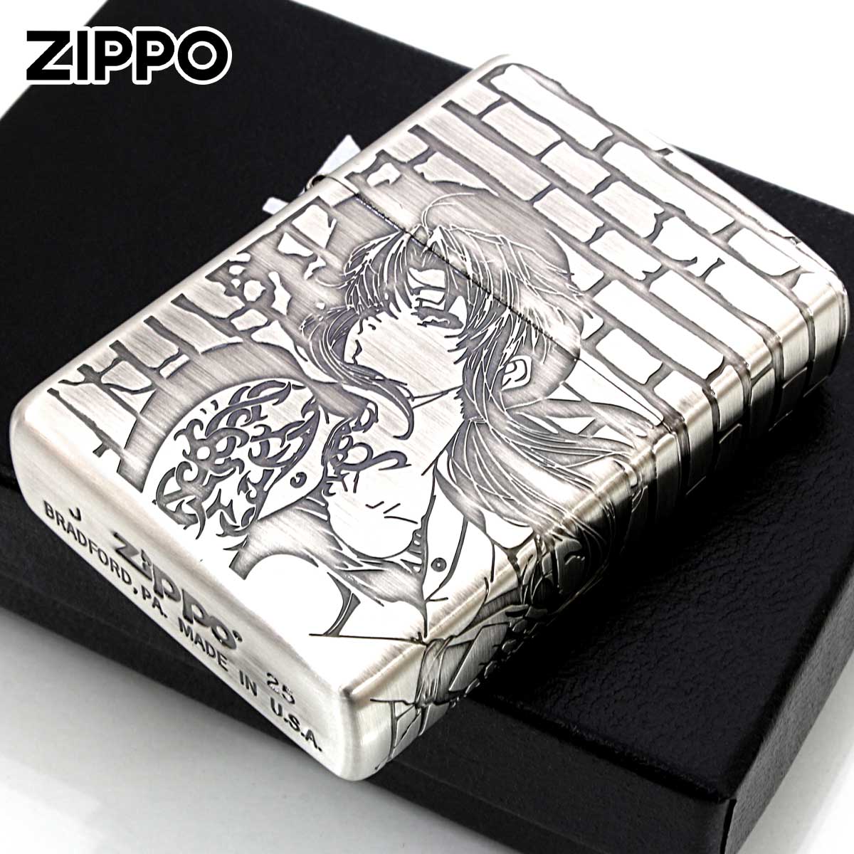 Zippo ジッポー ブラックラグーン 25周年記念 キャラ アニメ 漫画 BLACK LAGOON オフィシャルライセンス品 レヴィ
