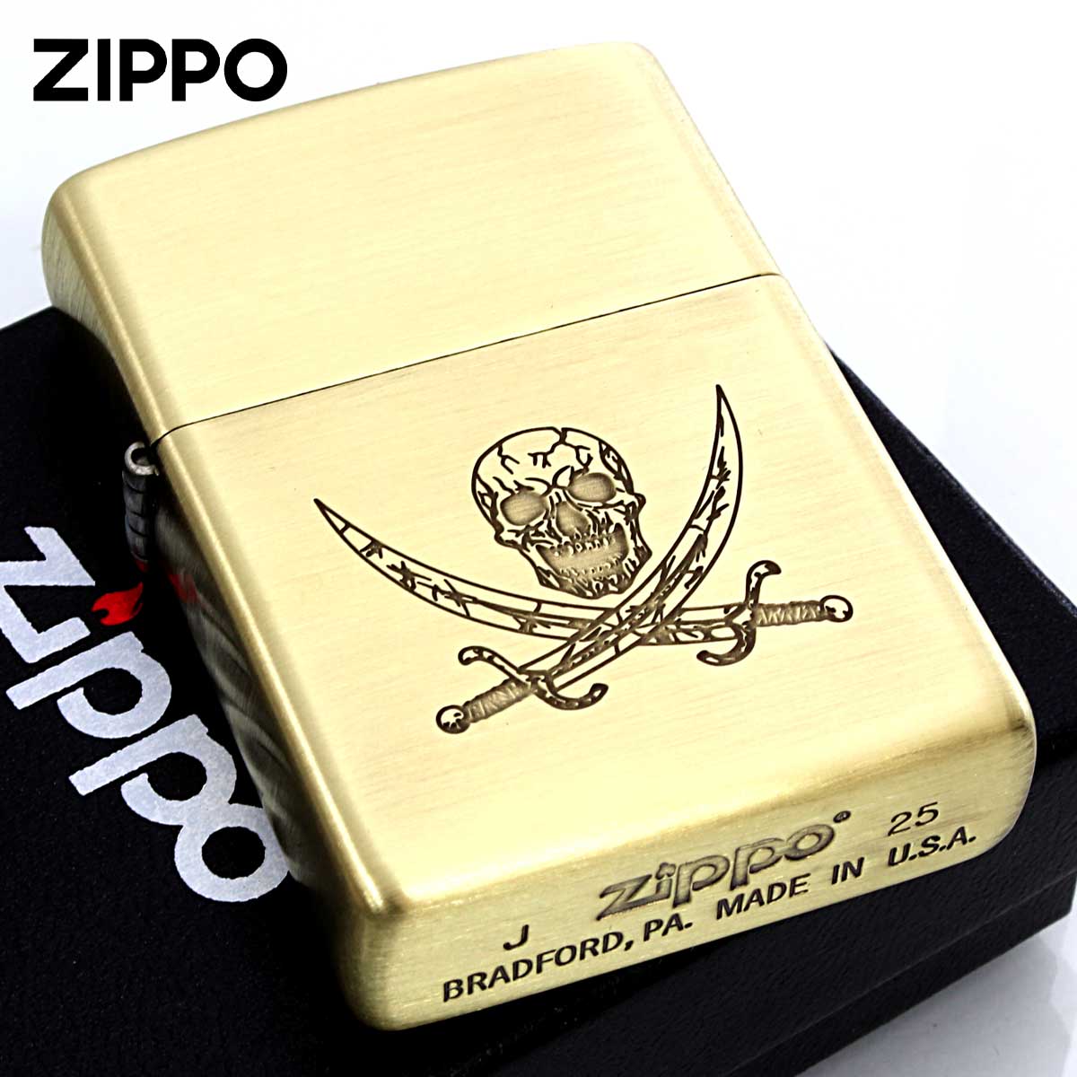 Zippo ジッポー ブラックラグーン 25周年記念 キャラ アニメ 漫画 BLACK LAGOON オフィシャルライセンス品 ラグーン商会