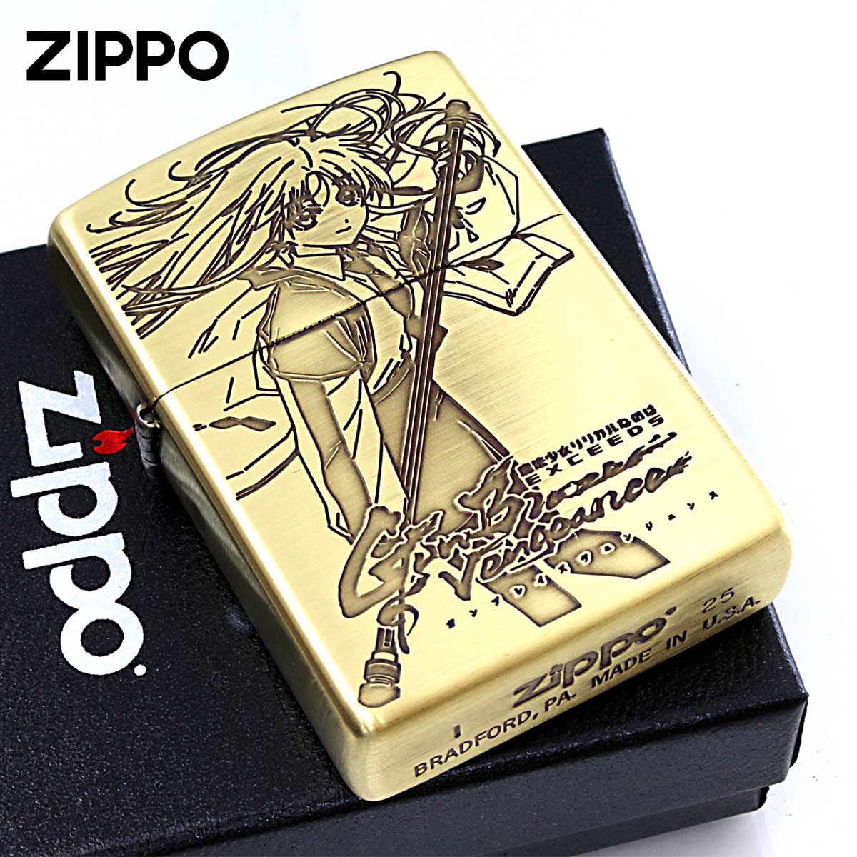 Zippo ジッポー アニメ 魔法少女リリカルなのは EXCEEDS Gun Blaze Vengeance フェイト
