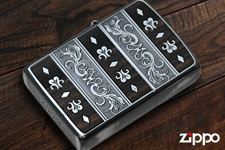 Zippo ジッポー ベネチアンウッド SV(1201S479)