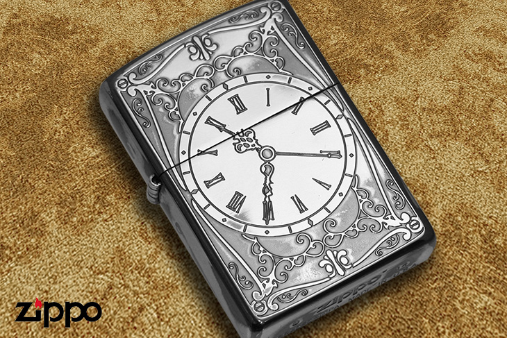 ジッポー　未使用　2つ　ブロンズ Zippo ジッポー Cクロック2 SV（1201S492）｜Zippo専門店