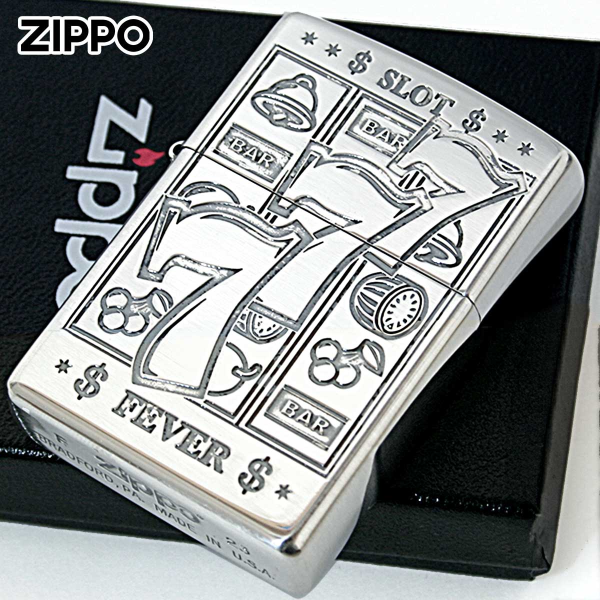 Zippo ジッポー ジャックポットGAME ギャンブル 777 スリーセブン 1201S215