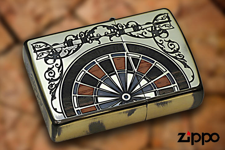 Zippo ジッポー アンティークダーツ BS S|Zippo専門店