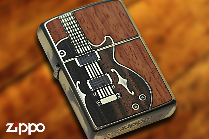 Zippo ジッポー アンティークギター BS（1201S443）