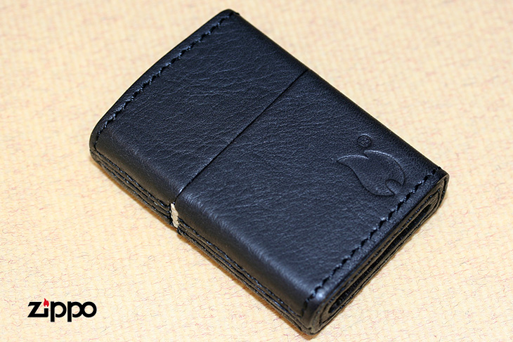 Zippo ジッポー レザーZFF BK(1201S505)