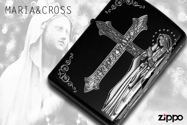 Zippo ジッポー MARIA&CROSS SV(1201S417)