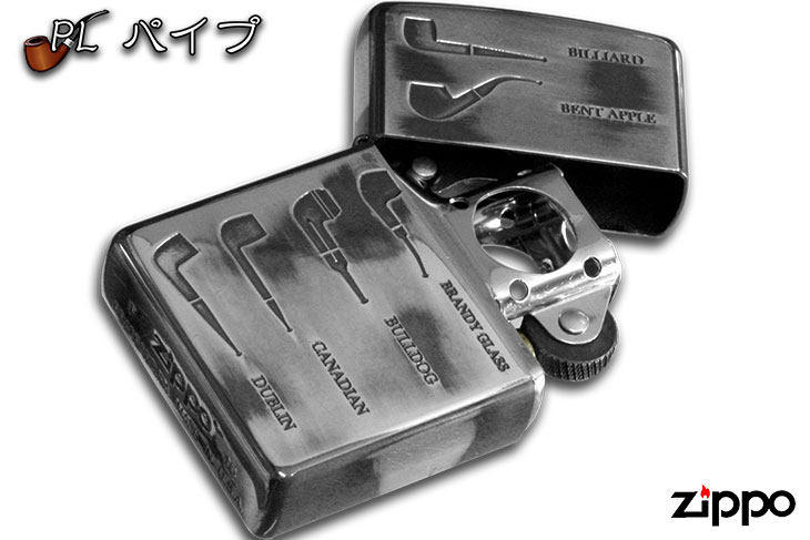 人気 ブランド チェック Zippo ジッポー Shape シェイプデザイン パイプ専用ユニット PL その他