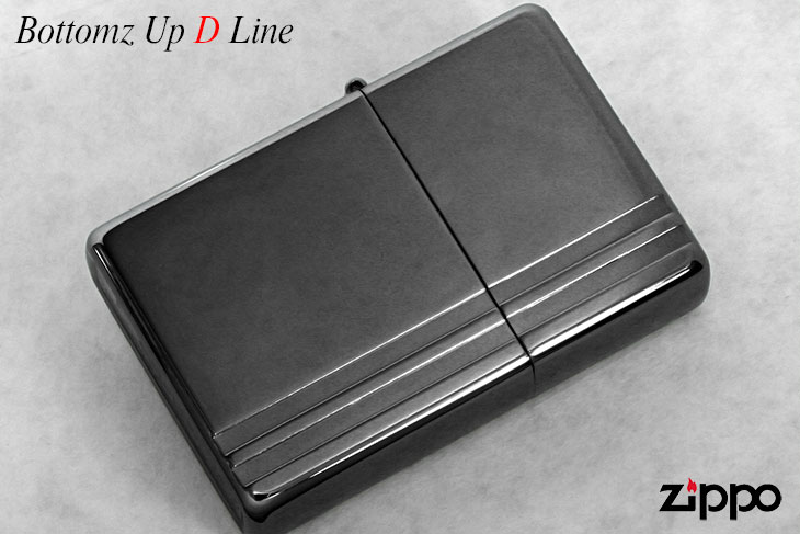 Zippo ジッポー ボトムズアップDライン Bottomz Up D Line BK 1201S536