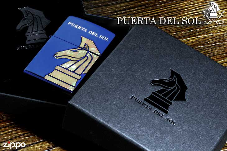 Zippo ジッポー PUERTA DEL SOL プエルタデルソル シェルナイト BL PU ZP0002