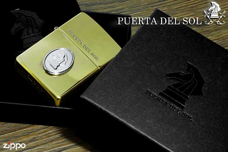 Zippo ジッポー PUERTA DEL SOL プエルタデルソル ナイトメタル BS PU ZP0004