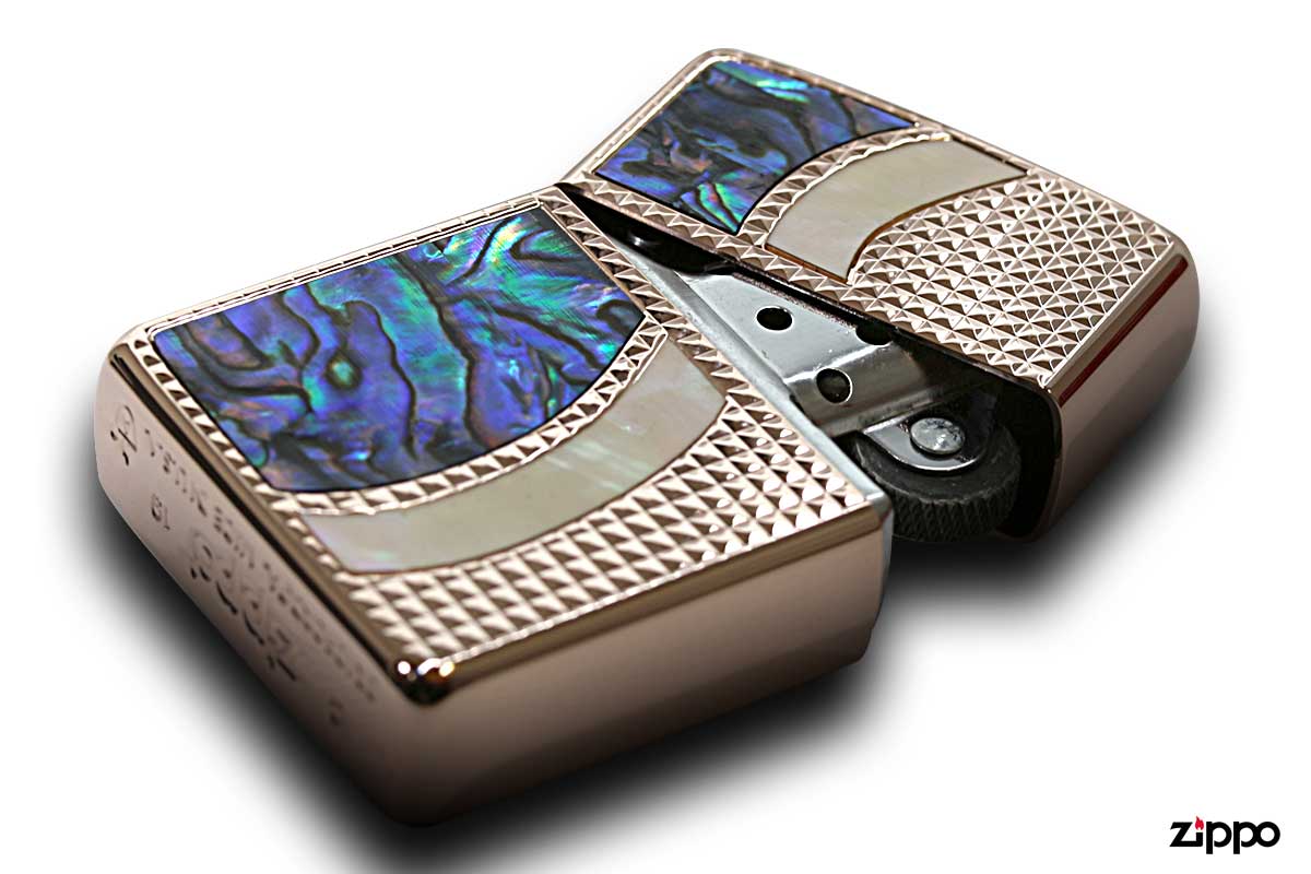 Zippo ジッポー ARMOR アーマー SHELL DC WAVE シェルダイアモンドカットウェーブ PGD 1201S732