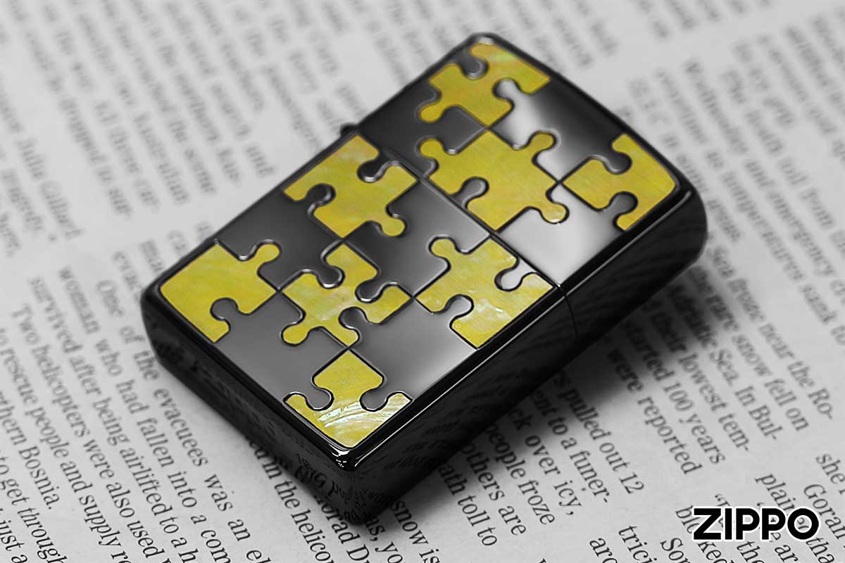 Zippo ジッポー Shell Puzzle シェルパズル2 BK 1201S672｜Zippo専門店フラミンゴ：本店
