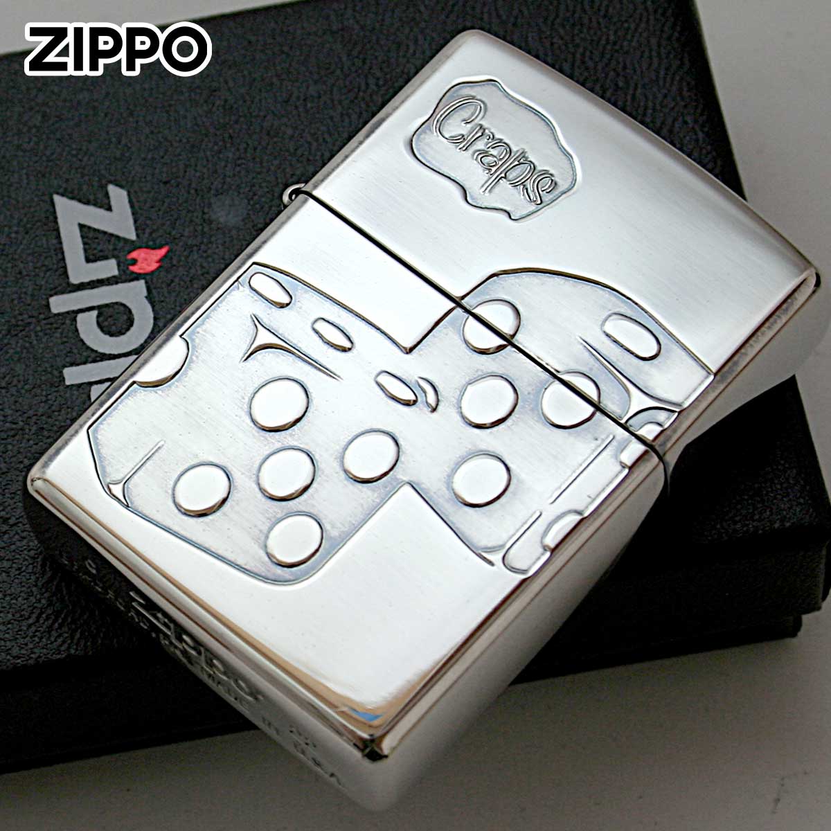 Zippo ジッポー サイコロ ダイス ゲーム シルバー Dice Game 1201S830