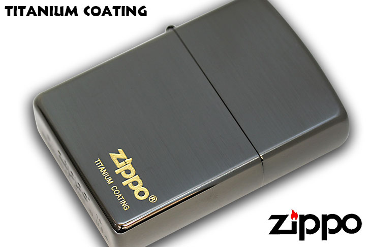 Zippo ジッポー Titanium Coating THK(ブラック)