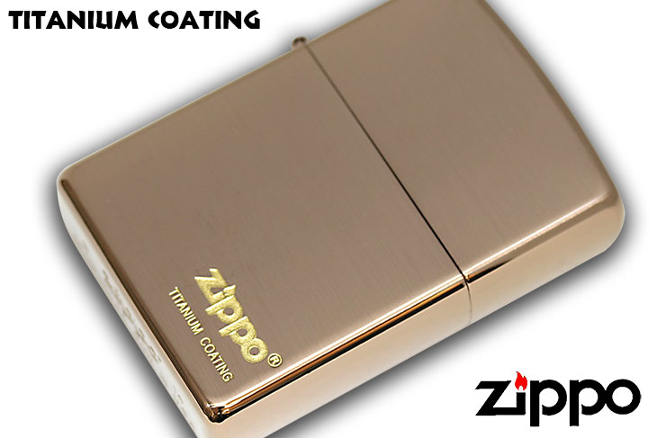 Zippo ジッポー Titanium Coating THG（ブラウン）