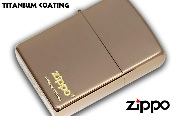 Zippo ジッポー Titanium Coating THG（ブラウン）｜Zippo専門店