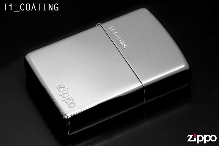Zippo ジッポー 銀チタン #A・