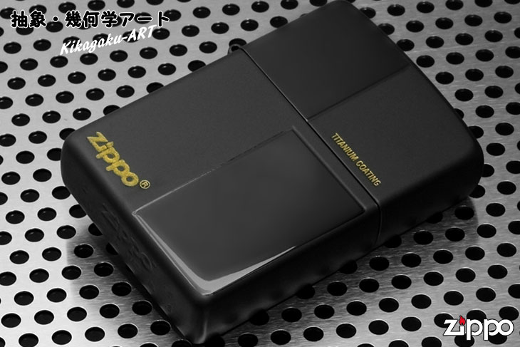 Zippo ジッポー 抽象・幾何学アート TKZ＃9